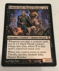 Magic the Gathering MTG Time Spiral ENDREK SAHR, MASTER BREEDER - Near Mint - Image 1