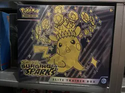 Pokemon TCG Scarlet & Violet Surging Sparks Elite Trainer Box ETB Sealed - Image 1