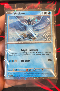 Articuno 032/159 SEALED! PROMO Pokemon Card - (Holiday Calendar) - Image 1