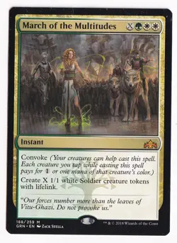 MTG March of the Multitudes - Guilds of Ravnica #188 - Image 1