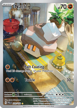 Nacli 220/193 Illustration Rare Paldea Evolved Pokemon Near Mint - Image 1