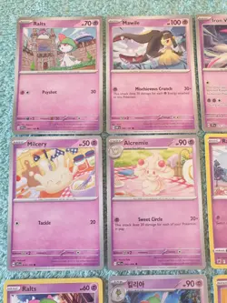 FAIRY TYPES BUNDLE OF POKEMON CARDS #2. - Image 2