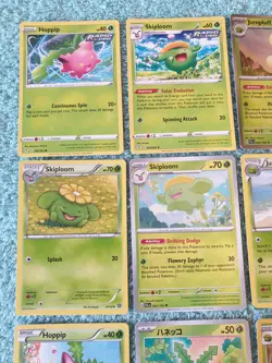 HOPPIP, SKIPLOOM, & JUMPLUFF BUNDLE OF POKEMON CARDS - Image 2