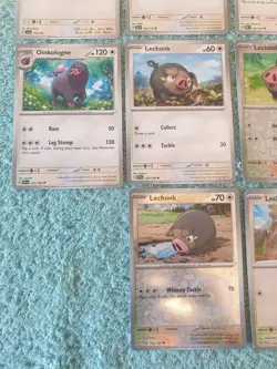 LECHONK & OINKOLOGNE BUNDLE OF POKEMON CARDS - Image 4