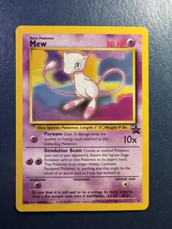 Pokemon TCG Mew #8 Black Star Promo - Image 1