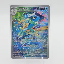 Pokemon Frogadier 089/086 CRIM Illustration Rare Full Art Holo 100 HP English - Image 1