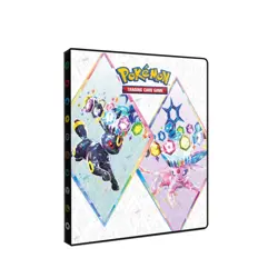 Scarlet & Violet Prismatic Evolutions 4-Pocket Portfolio for Pokemon - Image 1