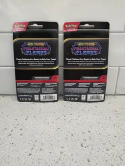 10 Pokemon Phantasmal Flames Blister Packs Greedent / Magcargo 5 each - Image 3