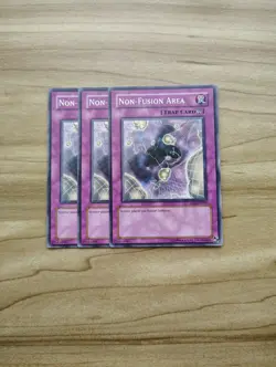 Yu-Gi-Oh! - Non-Fusion Area 3X - Full Playset Of Cards - Image 1