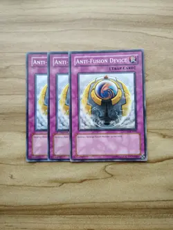 Yu-Gi-Oh! - Anti-Fusion Device 3x - Full Playset Of Cards - Image 1