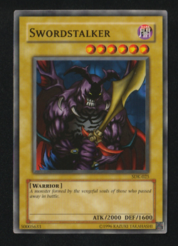 Swordstalker SDK-025 - YuGiOh Starter Deck: Kaiba TCG Set - Vintage, LP - Konami - Image 1