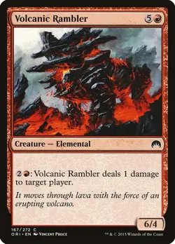 Volcanic Rambler Origins ORI # 167 Magic Mtg Foil - Image 1