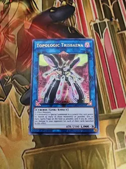 Yugioh Topologic Trisbaena MP19-EN019 Ultra Rare 1st Ed NM Yugioh - Image 1
