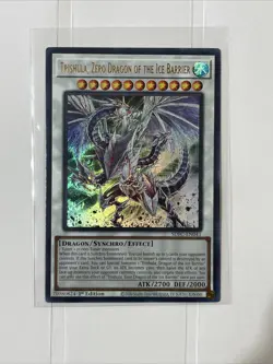 Yu-Gi-Oh! Trishula, Zero Dragon Of The Ice Barrier - SDFC-EN041 - NM - Image 1
