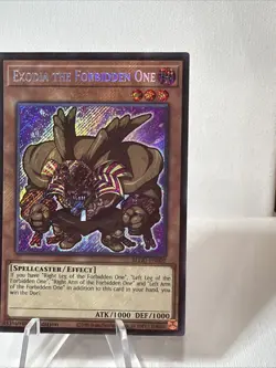 Yugioh Exodia the Forbidden One (Chibi artwork) BLGG-EN002 Secret Rare 1st Ed NM - Image 3