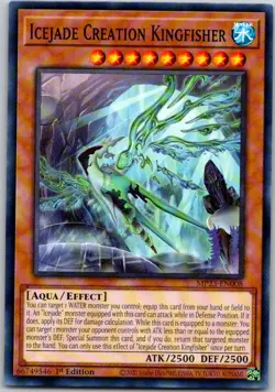 Yu-Gi-Oh Yugioh Icejade Creation Kingfisher MP23-EN008 Tin 2023 Dueling Heroes - Image 1