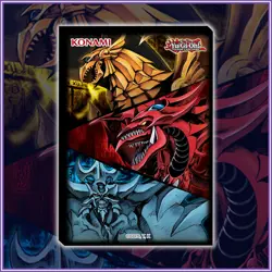 Dragon Slifer Ra & Obelisk GOD SLEEVES PACK 50 | Konami Official YuGiOh - Image 1