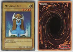 Mystical Elf LOB-062 2002 Original Super Rare Unlimited YU-GI-OH - Image 3