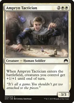 Ampryn Tactician Origins ORI # 2 Magic Mtg Foil - Image 1