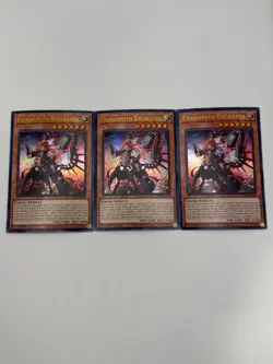 YUGIOH: 3x Fiendsmith Engraver (UR) Ultra Rare NM RA04-EN049 - Image 1