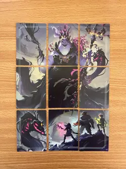 Disney Lorcana Ursula's Return 9-Card Puzzle Complete Set - Image 1