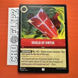 Shield of Virtue 135/204 Disney Lorcana First Chapter - Image 1