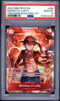 Monkey.D.Luffy (Treasure Booster Set) ST10-006 One Piece Promotion Cards Foil - Image 1