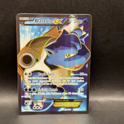 Blastoise EX Full Art XY Base Set 142/146 Pokemon Card Ultra Rare Holo - Image 1