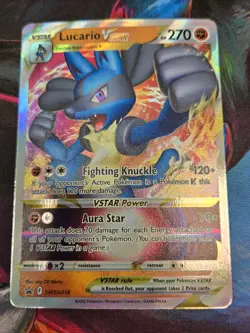 Lucario VSTAR - SWSH214 - SWSH: Sword & Shield Promo Cards - Promo - MP - Image 1