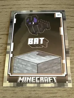 OPTICHROME STONE PARALLEL 2024 Panini Minecraft Trading Cards You Pick/Choose! - Image 2