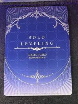 Solo Leveling Official Trading Card SL2E-085 [UR] IRON/KIM CHUL Mapniverse Card - Image 3