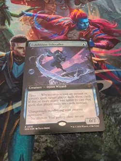 Exhibition Tidecaller (Extended Art) [SOS - 316] - NM [Foil] TCG MTG - Image 1