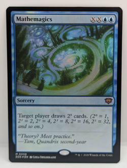 Mathemagics Secrets of Strixhaven Foil NM MTG - Image 1