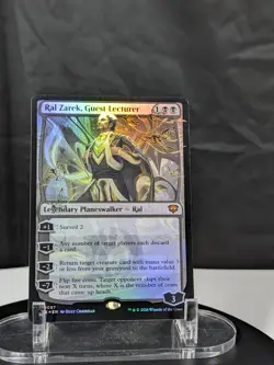 MTG Ral Zarek Guest Lecturer TRADITIONAL FOIL NM Secrets of Strixhaven SOS #0097 - Image 1