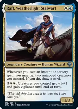 Raff, Weatherlight Stalwart - Dominaria United (DMU) (Foil) - Image 1