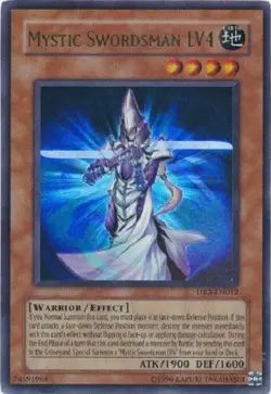 Mystic Swordsman LV4 - DR3-EN012 - Ultra Rare unlimited yugioh original konami - Image 1
