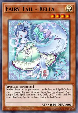 BLGG-EN070 Fairy Tail – Rella Ultra Rare Yu-Gi-Oh! NEW - Image 1
