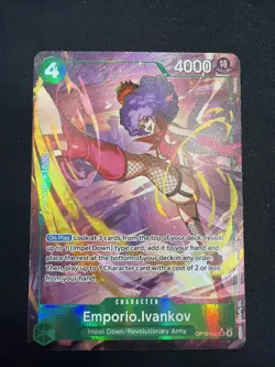 IN HAND! Emporio.Ivankov Alt Art OP16-026 One Piece Time of Battle ENGLISH - Image 1