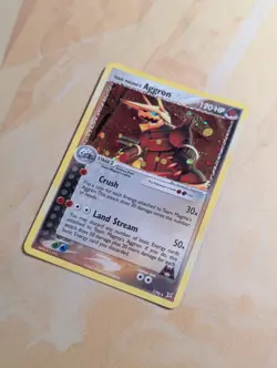 Team Magma's Aggron 7/95 Team Magma vs Team Aqua Holo Pokemon Card Game TCG ✨ - Image 3