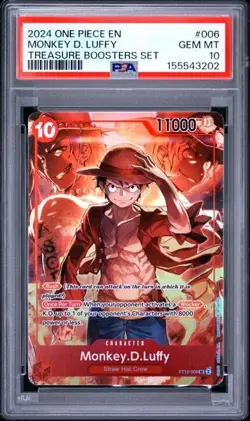 Monkey.D.Luffy (Treasure Booster Set) ST10-006 One Piece Promotion Cards Foil - Image 1