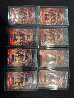 8x Monkey.D.Luffy ST10-006 SR Treasure Booster Set Promo One Piece TCG SEALED - Image 2