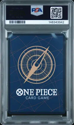 2025 ONE PIECE OP13-CARRYING ON HIS WILL TREASURE RARE MONKEY D. LUFFY PSA 10 - Image 2