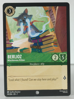 Berlioz - Mischevious Kitten - Archazia's Island - Lorcana - #99 - singles - Image 1