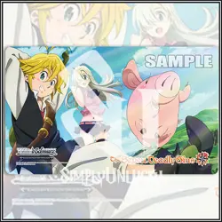 WEISS SCHWARZ TCG: SEVEN DEADLY SINS PLAYMAT | OFFICIAL BUSHIROAD Mouse Pad🔥 - Image 1