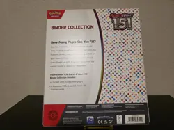 Pokemon TCG: Scarlet & Violet 151 Binder Collection Box New Factory Sealed - Image 2