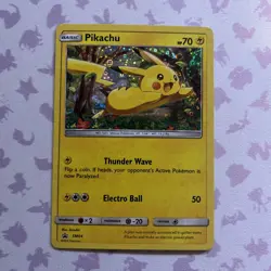 Pokemon TCG Pikachu SM Black Star Promo SM04 Promo Holo General Mills NM - Image 1