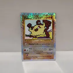 Pokemon TCG Mankey 81/110 Reverse Holo Legendary Collection LP - Image 1