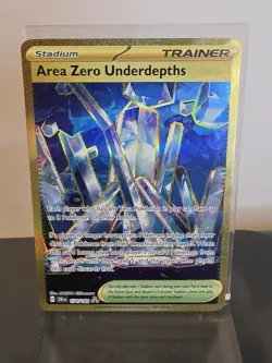 2024 Pokemon SV Stellar Crown SCR EN Area Zero Underdepths #174/142 - Image 1