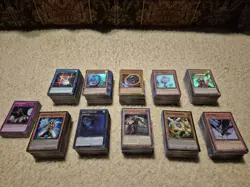 Yugioh Bulk Lot over 1000 Holo ONLY Cards! - Image 1