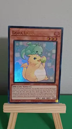 2025 Yugioh Dora Dora MP25-EN219 Ultra Rare 1st Edition - Image 2